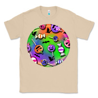 Mushroom halloween round earrings 4 Classic Tee - BundleAndBundleShop
