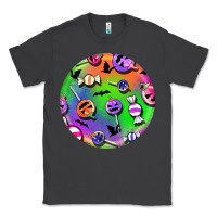 Smoke halloween round earrings 4 Classic Tee - BundleAndBundleShop
