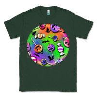 Sports Green halloween round earrings 4 Classic Tee - BundleAndBundleShop