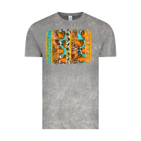 Cloud Rock fall pumpkin brushstroke Vintage Tee - BundleAndBundleShop