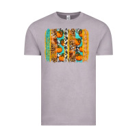 Fall Pumpkin Brushstroke Vintage Tee | Teevron