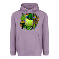 Lavender St. Patrick's Day Tennis Heavyweight Hoodie - FaDigitalArtStudio