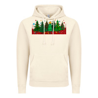 Vintage Artic christmas trees libbey glass Vintage Hoodie - BundleAndBundleShop
