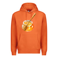 Carrot honeypot and honeydipper fa element Premium Hoodie - FaDigitalArtStudio