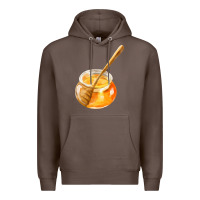 Coffee honeypot and honeydipper fa element Premium Hoodie - FaDigitalArtStudio