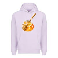 Lilac honeypot and honeydipper fa element Premium Hoodie - FaDigitalArtStudio