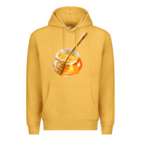 Mustard honeypot and honeydipper fa element Premium Hoodie - FaDigitalArtStudio