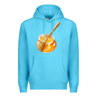 Ocean Blue honeypot and honeydipper fa element Premium Hoodie - FaDigitalArtStudio