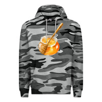 Slate Camo honeypot and honeydipper fa element Premium Hoodie - FaDigitalArtStudio