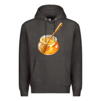 Smoke honeypot and honeydipper fa element Premium Hoodie - FaDigitalArtStudio