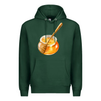 Sports Green honeypot and honeydipper fa element Premium Hoodie - FaDigitalArtStudio