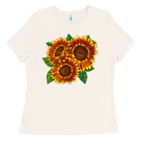 Bone tiger eyes sunflower Ladies Tee - LillyAllenDesigns