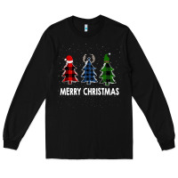 Black Merry Christmas Long Sleeve Tee - Bettercallsaul