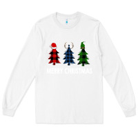White Merry Christmas Long Sleeve Tee - Bettercallsaul