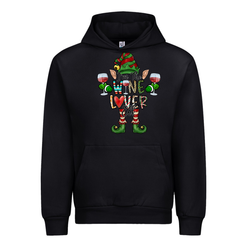 I'm The Wine Lover Elf Urban Hoodie by CowhideDigitalArt | Teevron