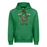 Emerald I'm The wine Lover Elf Urban Hoodie - CowhideDigitalArt