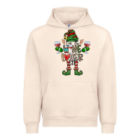 Sandshell I'm The wine Lover Elf Urban Hoodie - CowhideDigitalArt