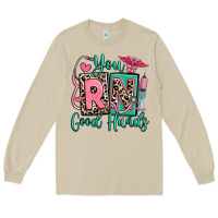 Mushroom you rn good hands registered nurse Long Sleeve Tee - RanaPortraitStore
