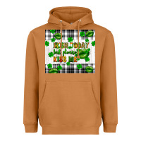 Meerkat Irish today but please kiss me st. patricks day Heavyweight Hoodie - FaDigitalArtStudio