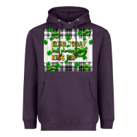 Plum Irish today but please kiss me st. patricks day Heavyweight Hoodie - FaDigitalArtStudio