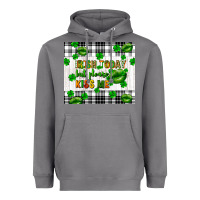 Storm Irish today but please kiss me st. patricks day Heavyweight Hoodie - FaDigitalArtStudio