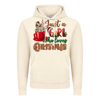 Vintage Artic just a girl who loves christmas Vintage Hoodie - BundleAndBundleShop