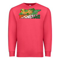 Cardinal tennessee map st patrick's day Premium Sweatshirt - FaDigitalArtStudio