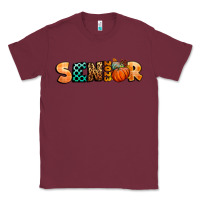 Burgundy fall senior 2023 Classic Tee - BundleAndBundleShop