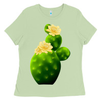 Matcha texas cactus Ladies Tee - LillyAllenDesigns