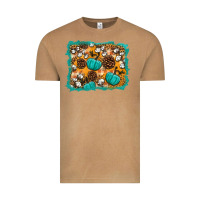 Vintage Camel fall pumpkin distressed background Vintage Tee - BundleAndBundleShop