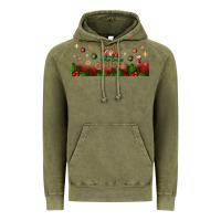 Vintage Olive just a girl who loves christmas libbey glass Vintage Hoodie - BundleAndBundleShop