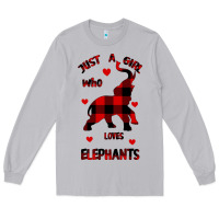 Moon Dust Just a girl who loves Elephants - Elephant Long Sleeve Tee - Bettercallsaul