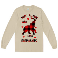 Mushroom Just a girl who loves Elephants - Elephant Long Sleeve Tee - Bettercallsaul