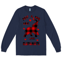 Navy Just a girl who loves Elephants - Elephant Long Sleeve Tee - Bettercallsaul
