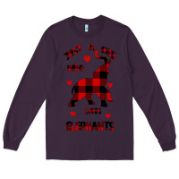 Plum Just a girl who loves Elephants - Elephant Long Sleeve Tee - Bettercallsaul