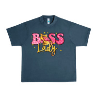 Midnight Navy boss lady Urban Heavy Tee - LillyAllenDesigns