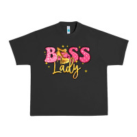 Pigment Black boss lady Urban Heavy Tee - LillyAllenDesigns