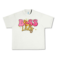 Pistachio boss lady Urban Heavy Tee - LillyAllenDesigns