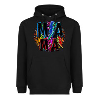 Black Mama lightning bolts Mother's Day Heavyweight Hoodie - FaDigitalArtStudio