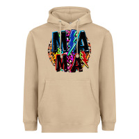 Mushroom Mama lightning bolts Mother's Day Heavyweight Hoodie - FaDigitalArtStudio