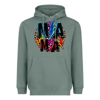 Sage Mama lightning bolts Mother's Day Heavyweight Hoodie - FaDigitalArtStudio