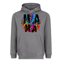 Storm Mama lightning bolts Mother's Day Heavyweight Hoodie - FaDigitalArtStudio