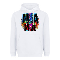 White Mama lightning bolts Mother's Day Heavyweight Hoodie - FaDigitalArtStudio