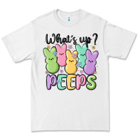 White what's up peeps Premium Tee - MaliasSmallBusiness