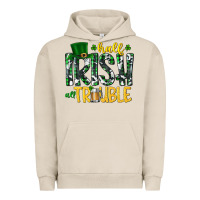 Pigment French Oak Half Irish All Trouble Urban Hoodie - CowhideDigitalArt