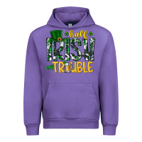 Tulip Half Irish All Trouble Urban Hoodie - CowhideDigitalArt