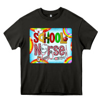 Asphalt Western School Nurse Heavy Core Tee - LillyAllenDesigns