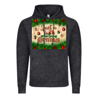 Vintage Black just a girl who loves christmas tumbler Vintage Hoodie - BundleAndBundleShop