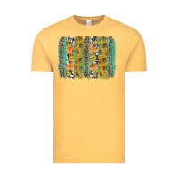 Vintage Mustard fall sunflower brushstroke Vintage Tee - BundleAndBundleShop