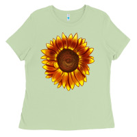 Matcha tiger eyes sunflower Ladies Tee - LillyAllenDesigns